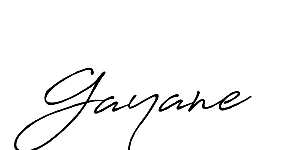 Create a beautiful signature design for name Gayane. With this signature (Antro_Vectra_Bolder) fonts, you can make a handwritten signature for free. Gayane signature style 7 images and pictures png