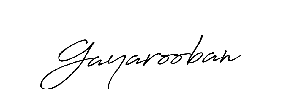 if you are searching for the best signature style for your name Gayarooban. so please give up your signature search. here we have designed multiple signature styles  using Antro_Vectra_Bolder. Gayarooban signature style 7 images and pictures png