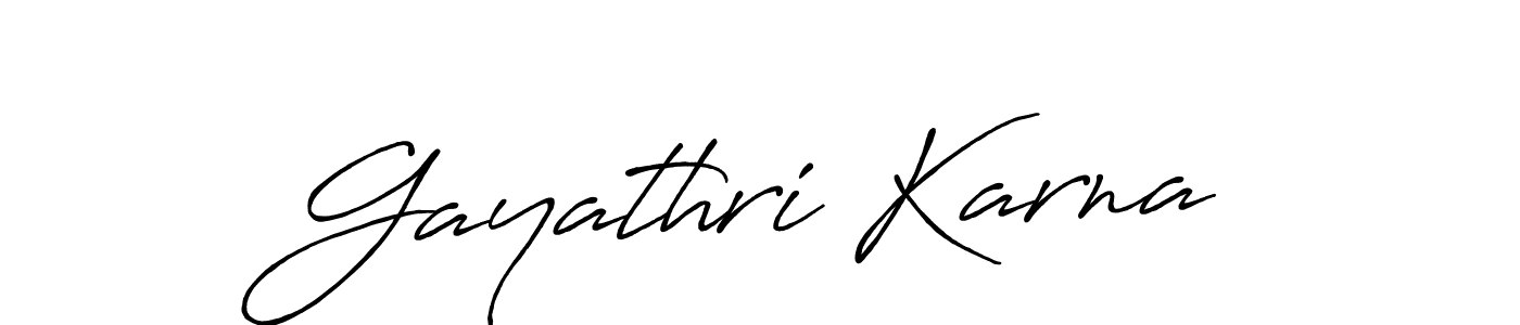 Once you've used our free online signature maker to create your best signature Antro_Vectra_Bolder style, it's time to enjoy all of the benefits that Gayathri Karna name signing documents. Gayathri Karna signature style 7 images and pictures png
