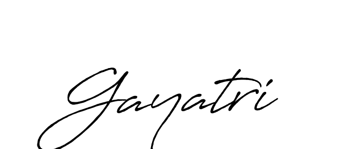 Gayatri stylish signature style. Best Handwritten Sign (Antro_Vectra_Bolder) for my name. Handwritten Signature Collection Ideas for my name Gayatri. Gayatri signature style 7 images and pictures png