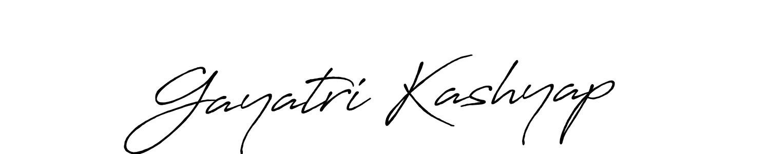 You should practise on your own different ways (Antro_Vectra_Bolder) to write your name (Gayatri Kashyap) in signature. don't let someone else do it for you. Gayatri Kashyap signature style 7 images and pictures png