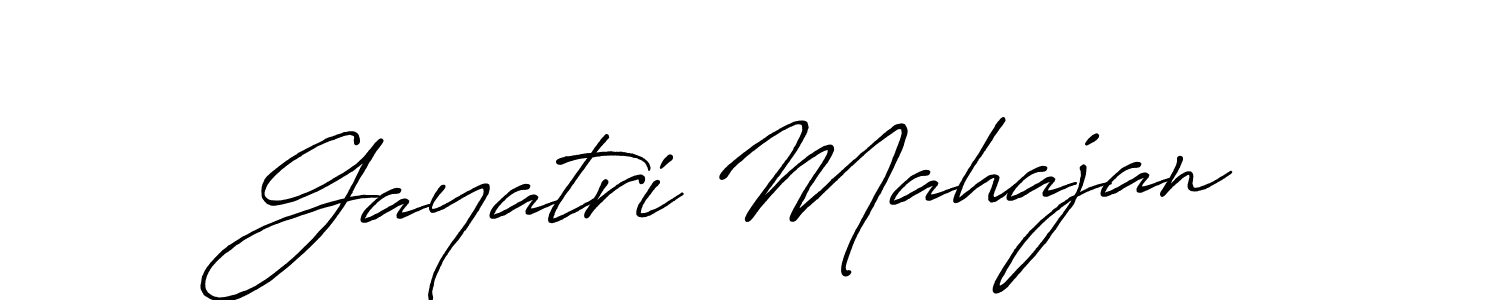 The best way (Antro_Vectra_Bolder) to make a short signature is to pick only two or three words in your name. The name Gayatri Mahajan include a total of six letters. For converting this name. Gayatri Mahajan signature style 7 images and pictures png