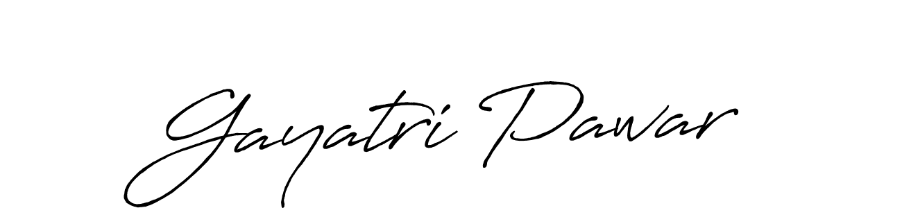 Also You can easily find your signature by using the search form. We will create Gayatri Pawar name handwritten signature images for you free of cost using Antro_Vectra_Bolder sign style. Gayatri Pawar signature style 7 images and pictures png