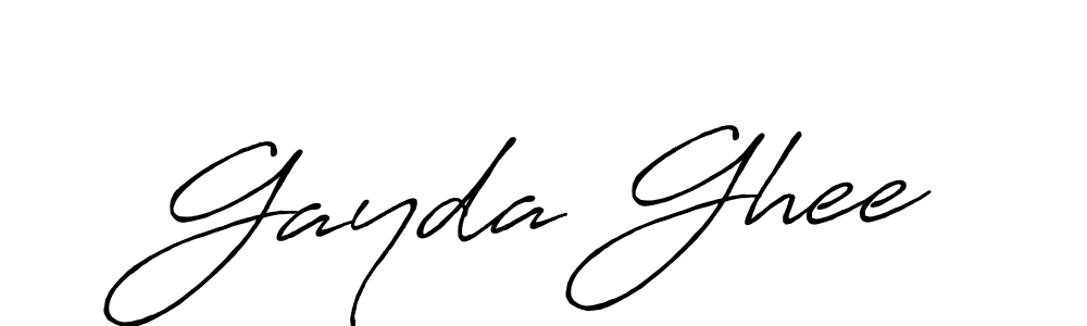 It looks lik you need a new signature style for name Gayda Ghee. Design unique handwritten (Antro_Vectra_Bolder) signature with our free signature maker in just a few clicks. Gayda Ghee signature style 7 images and pictures png