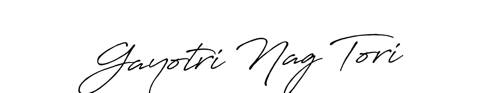 Gayotri Nag Tori stylish signature style. Best Handwritten Sign (Antro_Vectra_Bolder) for my name. Handwritten Signature Collection Ideas for my name Gayotri Nag Tori. Gayotri Nag Tori signature style 7 images and pictures png
