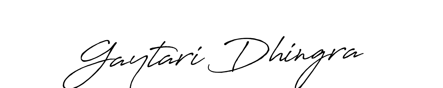 Make a beautiful signature design for name Gaytari Dhingra. Use this online signature maker to create a handwritten signature for free. Gaytari Dhingra signature style 7 images and pictures png