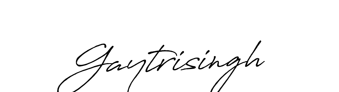 The best way (Antro_Vectra_Bolder) to make a short signature is to pick only two or three words in your name. The name Gaytrisingh include a total of six letters. For converting this name. Gaytrisingh signature style 7 images and pictures png