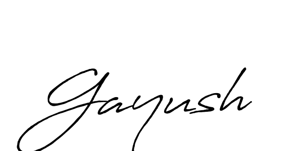 Create a beautiful signature design for name Gayush. With this signature (Antro_Vectra_Bolder) fonts, you can make a handwritten signature for free. Gayush signature style 7 images and pictures png