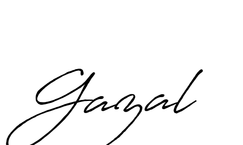 Best and Professional Signature Style for Gazal. Antro_Vectra_Bolder Best Signature Style Collection. Gazal signature style 7 images and pictures png