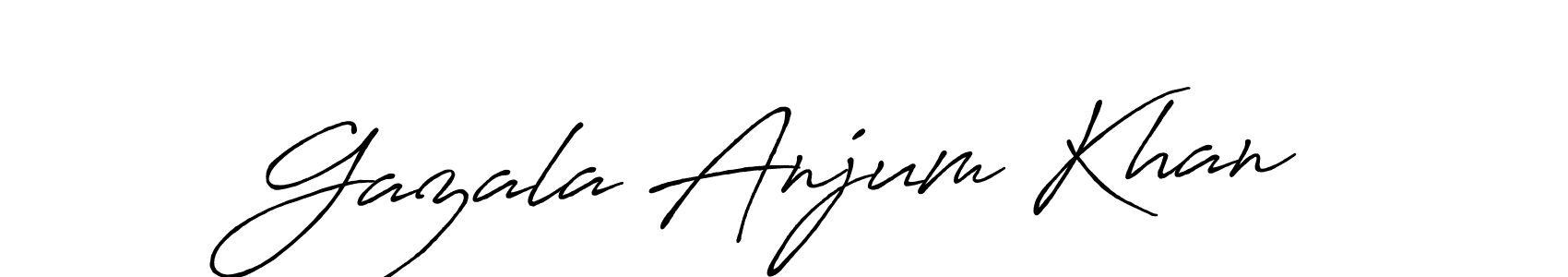 Check out images of Autograph of Gazala Anjum Khan name. Actor Gazala Anjum Khan Signature Style. Antro_Vectra_Bolder is a professional sign style online. Gazala Anjum Khan signature style 7 images and pictures png