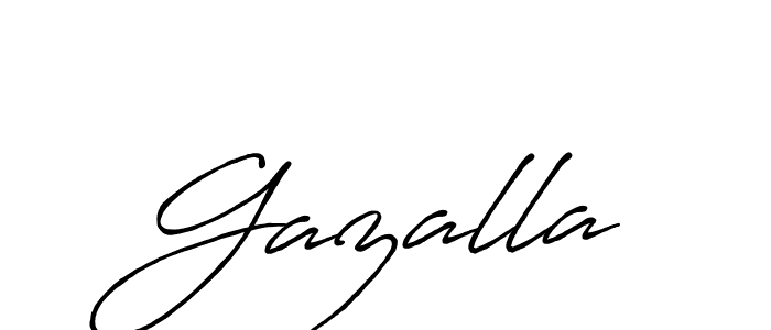 Also You can easily find your signature by using the search form. We will create Gazalla name handwritten signature images for you free of cost using Antro_Vectra_Bolder sign style. Gazalla signature style 7 images and pictures png