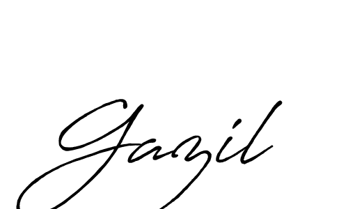 Make a short Gazil signature style. Manage your documents anywhere anytime using Antro_Vectra_Bolder. Create and add eSignatures, submit forms, share and send files easily. Gazil signature style 7 images and pictures png