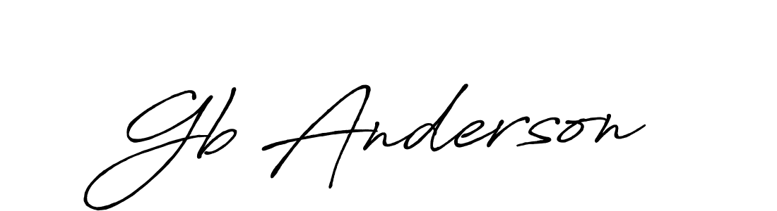 Also You can easily find your signature by using the search form. We will create Gb Anderson name handwritten signature images for you free of cost using Antro_Vectra_Bolder sign style. Gb Anderson signature style 7 images and pictures png