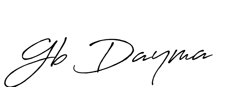 Also You can easily find your signature by using the search form. We will create Gb Dayma name handwritten signature images for you free of cost using Antro_Vectra_Bolder sign style. Gb Dayma signature style 7 images and pictures png