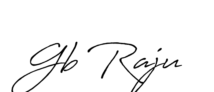 Once you've used our free online signature maker to create your best signature Antro_Vectra_Bolder style, it's time to enjoy all of the benefits that Gb Raju name signing documents. Gb Raju signature style 7 images and pictures png