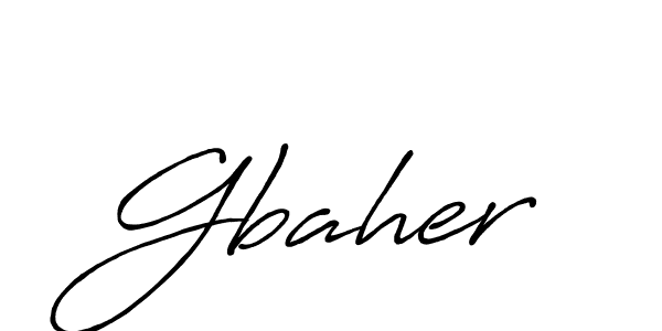 The best way (Antro_Vectra_Bolder) to make a short signature is to pick only two or three words in your name. The name Gbaher include a total of six letters. For converting this name. Gbaher signature style 7 images and pictures png