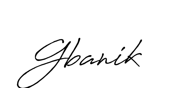 Similarly Antro_Vectra_Bolder is the best handwritten signature design. Signature creator online .You can use it as an online autograph creator for name Gbanik. Gbanik signature style 7 images and pictures png
