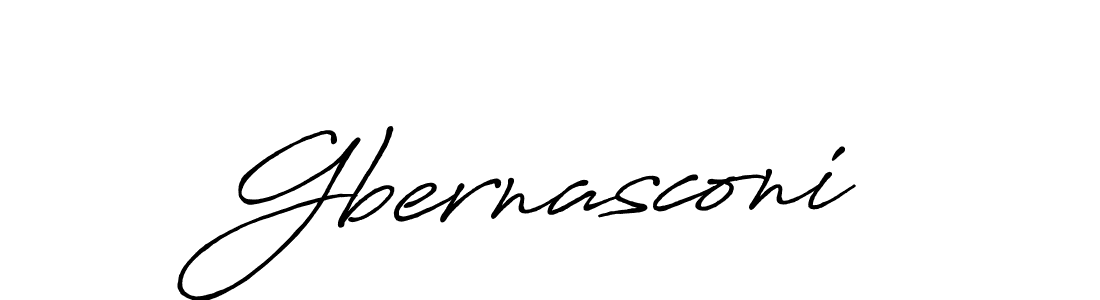 Use a signature maker to create a handwritten signature online. With this signature software, you can design (Antro_Vectra_Bolder) your own signature for name Gbernasconi. Gbernasconi signature style 7 images and pictures png