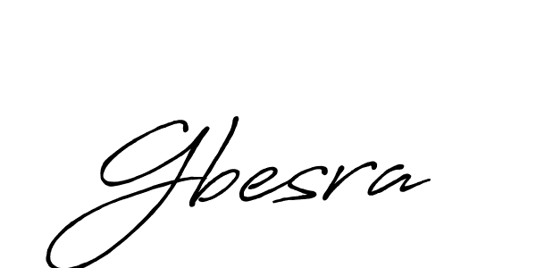 How to make Gbesra name signature. Use Antro_Vectra_Bolder style for creating short signs online. This is the latest handwritten sign. Gbesra signature style 7 images and pictures png