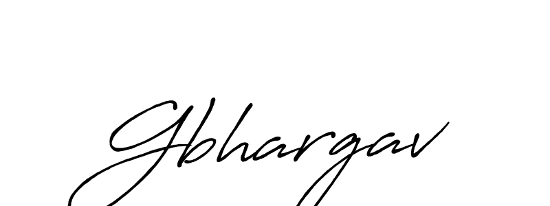 Also we have Gbhargav name is the best signature style. Create professional handwritten signature collection using Antro_Vectra_Bolder autograph style. Gbhargav signature style 7 images and pictures png