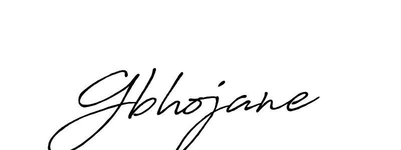 How to make Gbhojane name signature. Use Antro_Vectra_Bolder style for creating short signs online. This is the latest handwritten sign. Gbhojane signature style 7 images and pictures png