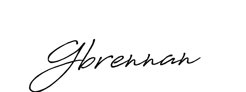 How to make Gbrennan signature? Antro_Vectra_Bolder is a professional autograph style. Create handwritten signature for Gbrennan name. Gbrennan signature style 7 images and pictures png