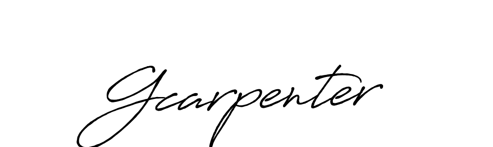 if you are searching for the best signature style for your name Gcarpenter. so please give up your signature search. here we have designed multiple signature styles  using Antro_Vectra_Bolder. Gcarpenter signature style 7 images and pictures png