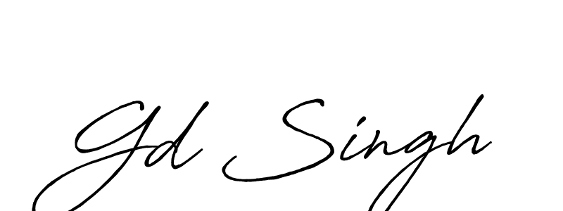You can use this online signature creator to create a handwritten signature for the name Gd Singh. This is the best online autograph maker. Gd Singh signature style 7 images and pictures png