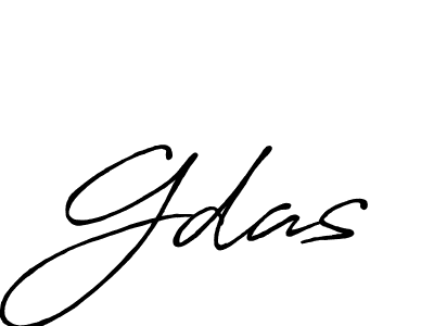 Use a signature maker to create a handwritten signature online. With this signature software, you can design (Antro_Vectra_Bolder) your own signature for name Gdas. Gdas signature style 7 images and pictures png