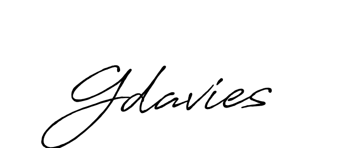 How to make Gdavies name signature. Use Antro_Vectra_Bolder style for creating short signs online. This is the latest handwritten sign. Gdavies signature style 7 images and pictures png