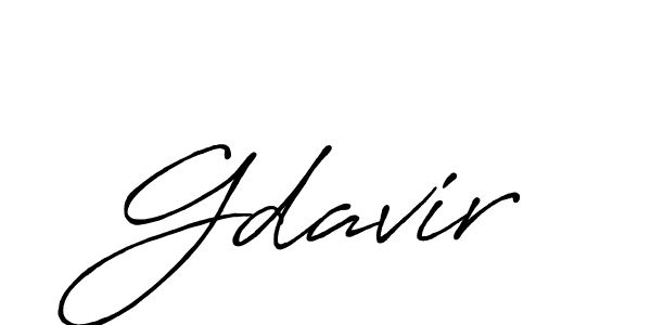 Also we have Gdavir name is the best signature style. Create professional handwritten signature collection using Antro_Vectra_Bolder autograph style. Gdavir signature style 7 images and pictures png