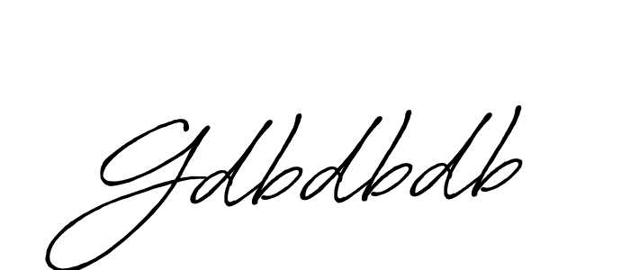 Also we have Gdbdbdb name is the best signature style. Create professional handwritten signature collection using Antro_Vectra_Bolder autograph style. Gdbdbdb signature style 7 images and pictures png