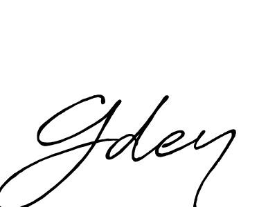 if you are searching for the best signature style for your name Gdey. so please give up your signature search. here we have designed multiple signature styles  using Antro_Vectra_Bolder. Gdey signature style 7 images and pictures png