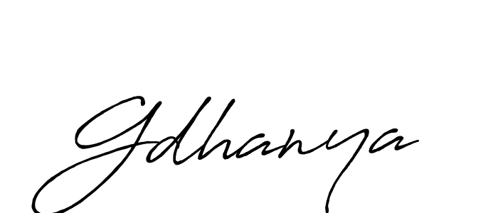 Similarly Antro_Vectra_Bolder is the best handwritten signature design. Signature creator online .You can use it as an online autograph creator for name Gdhanya. Gdhanya signature style 7 images and pictures png