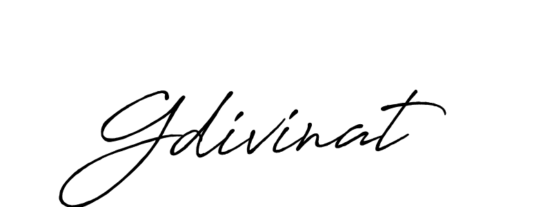 Gdivinat stylish signature style. Best Handwritten Sign (Antro_Vectra_Bolder) for my name. Handwritten Signature Collection Ideas for my name Gdivinat. Gdivinat signature style 7 images and pictures png