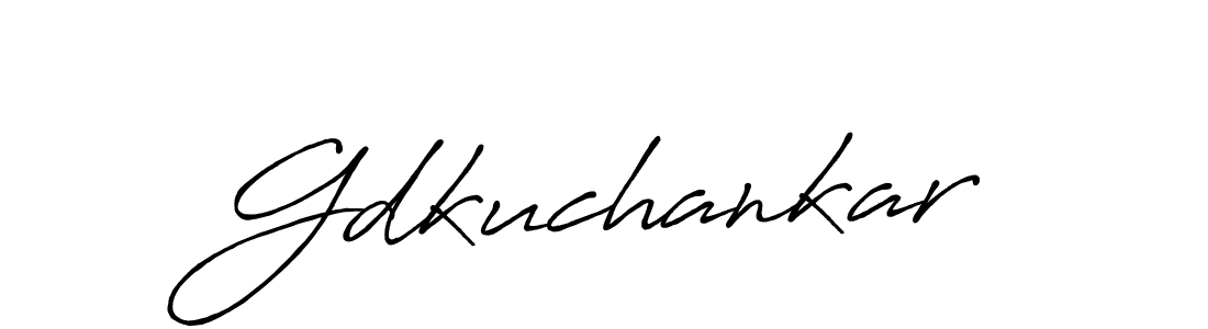 Make a short Gdkuchankar signature style. Manage your documents anywhere anytime using Antro_Vectra_Bolder. Create and add eSignatures, submit forms, share and send files easily. Gdkuchankar signature style 7 images and pictures png