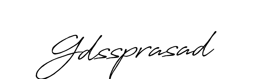 The best way (Antro_Vectra_Bolder) to make a short signature is to pick only two or three words in your name. The name Gdssprasad include a total of six letters. For converting this name. Gdssprasad signature style 7 images and pictures png