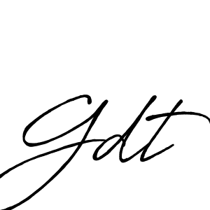 The best way (Antro_Vectra_Bolder) to make a short signature is to pick only two or three words in your name. The name Gdt include a total of six letters. For converting this name. Gdt signature style 7 images and pictures png