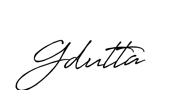 It looks lik you need a new signature style for name Gdutta. Design unique handwritten (Antro_Vectra_Bolder) signature with our free signature maker in just a few clicks. Gdutta signature style 7 images and pictures png