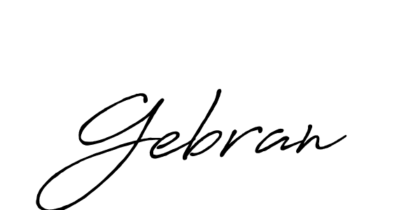 Make a beautiful signature design for name Gebran. With this signature (Antro_Vectra_Bolder) style, you can create a handwritten signature for free. Gebran signature style 7 images and pictures png
