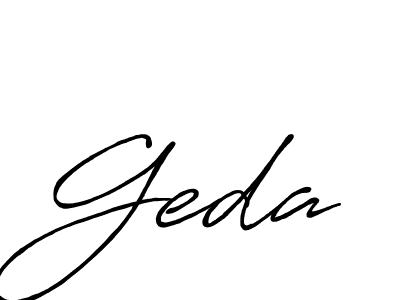 Antro_Vectra_Bolder is a professional signature style that is perfect for those who want to add a touch of class to their signature. It is also a great choice for those who want to make their signature more unique. Get Geda name to fancy signature for free. Geda signature style 7 images and pictures png