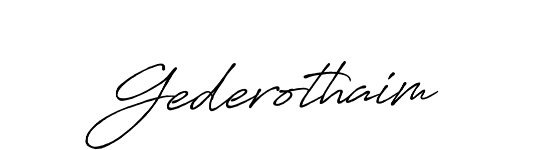 It looks lik you need a new signature style for name Gederothaim. Design unique handwritten (Antro_Vectra_Bolder) signature with our free signature maker in just a few clicks. Gederothaim signature style 7 images and pictures png