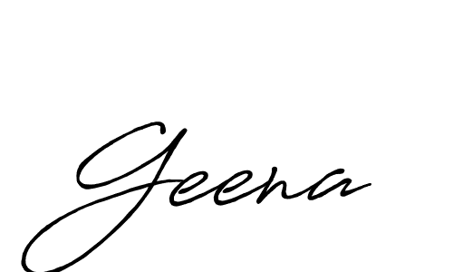 You should practise on your own different ways (Antro_Vectra_Bolder) to write your name (Geena) in signature. don't let someone else do it for you. Geena signature style 7 images and pictures png