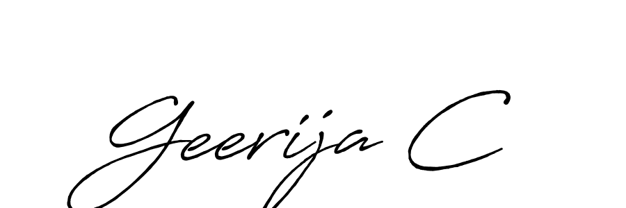 See photos of Geerija C official signature by Spectra . Check more albums & portfolios. Read reviews & check more about Antro_Vectra_Bolder font. Geerija C signature style 7 images and pictures png