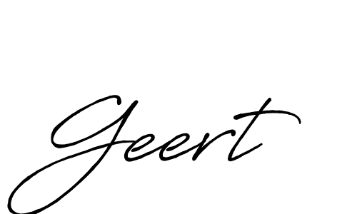 Create a beautiful signature design for name Geert. With this signature (Antro_Vectra_Bolder) fonts, you can make a handwritten signature for free. Geert signature style 7 images and pictures png