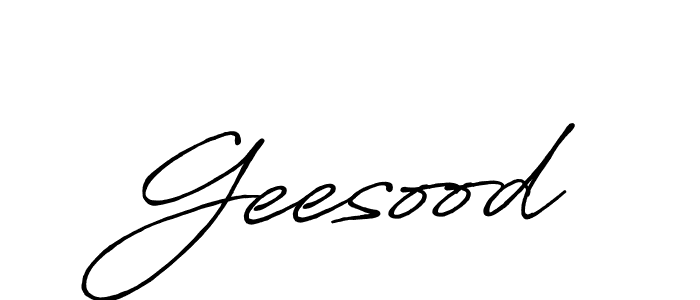 Similarly Antro_Vectra_Bolder is the best handwritten signature design. Signature creator online .You can use it as an online autograph creator for name Geesood. Geesood signature style 7 images and pictures png