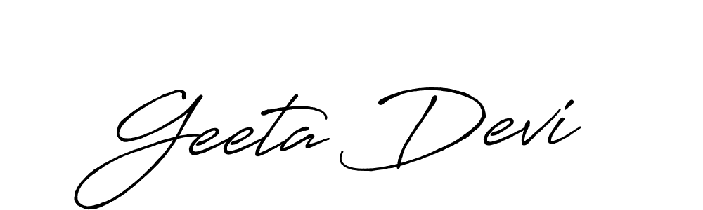Make a beautiful signature design for name Geeta Devi. Use this online signature maker to create a handwritten signature for free. Geeta Devi signature style 7 images and pictures png