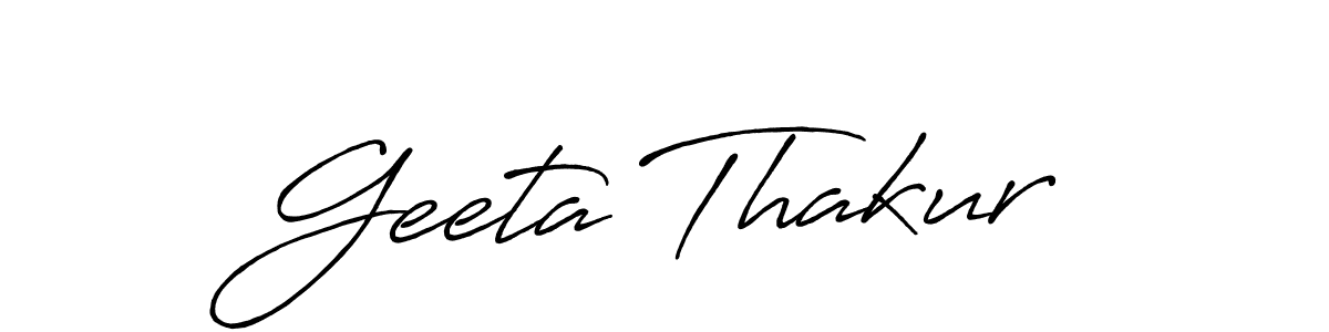 Once you've used our free online signature maker to create your best signature Antro_Vectra_Bolder style, it's time to enjoy all of the benefits that Geeta Thakur name signing documents. Geeta Thakur signature style 7 images and pictures png