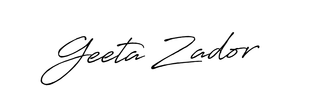 Check out images of Autograph of Geeta Zador name. Actor Geeta Zador Signature Style. Antro_Vectra_Bolder is a professional sign style online. Geeta Zador signature style 7 images and pictures png
