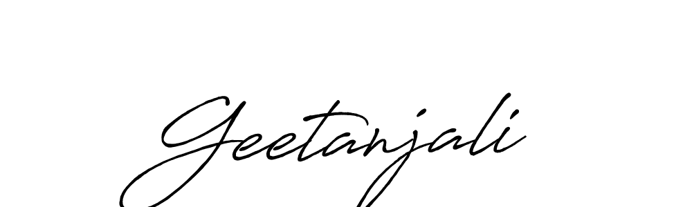 It looks lik you need a new signature style for name Geetanjali. Design unique handwritten (Antro_Vectra_Bolder) signature with our free signature maker in just a few clicks. Geetanjali signature style 7 images and pictures png